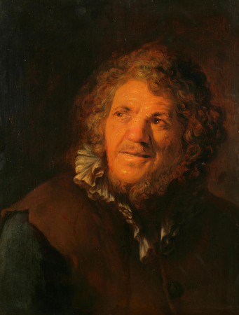 Jan Lievens - Smiling old man - Hermitage, Abraham Grapheus, between 1635 and 1640