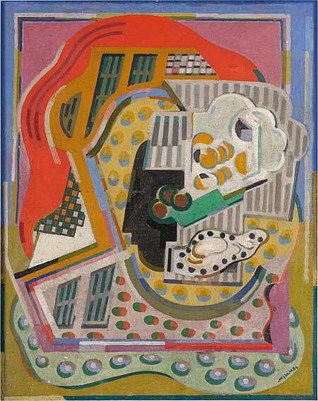 Free execution, familiar painting, Albert Gleizes, 1924