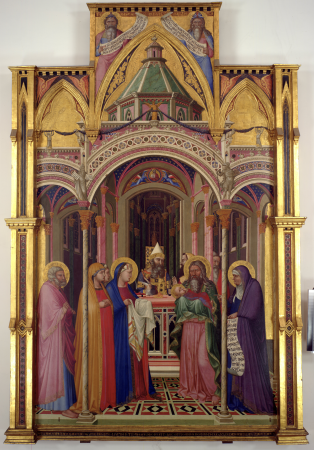 Presentation of Jesus in the Temple, Ambrogio Lorenzetti, 1342