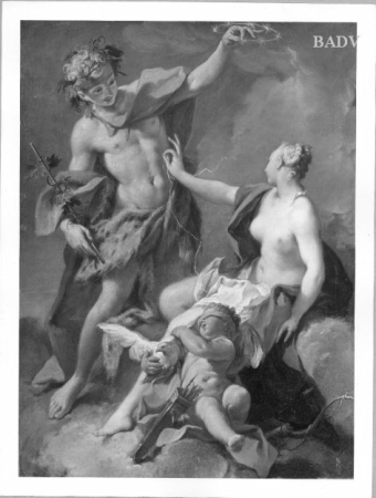 Bacchus and Ariadne, Giambattista Pittoni, between 1720 and 1725