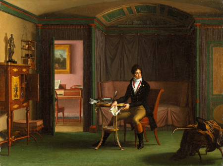 Charles Thevenin - Portrait of an Architect, Charles Thévenin, 1809