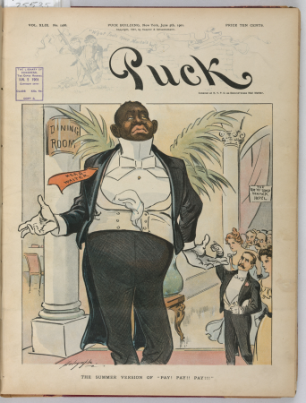 The summer version of "Pay! Pay!! Pay!!!" - Dalrymple. LCCN2010651415, Louis Dalrymple, 1901