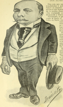 Alfredo Demarchi by Demócrito (Eduardo Sojo), Eduardo Sojo, 1900