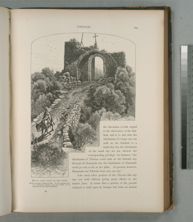 Bâb el Hawa (gate of the wind), on the summit of Mount Tabor. It was formerly part of a mediæval fortress, but now serves as an approach to the Latin monastery., 1881