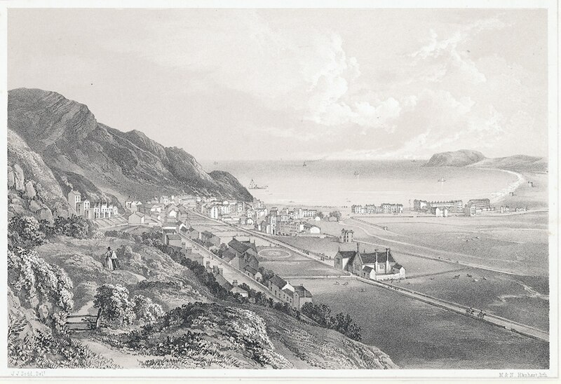 Llandudno and the Great Orme's Head, Joseph Josiah Dodd, 1856