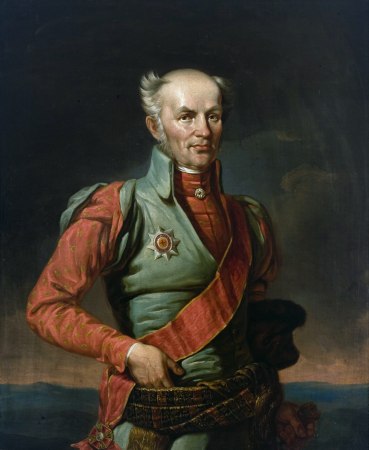 Portrait of Wojciech Puslowski, Walenty Wańkowicz, before 1842