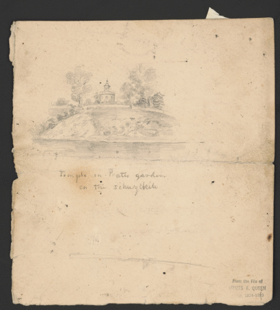 Temple in Pratt's garden on the Schuylkill LCCN2016645571, James Fuller Queen, 1840