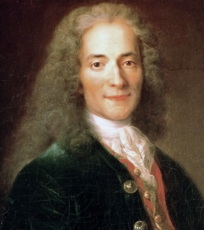 Voltaire [at the age of twenty-four (?)], detail, Nicolas de Largillière, from 1718 until 1724