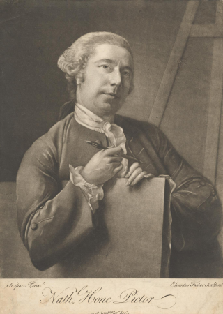 Nathaniel Hone, Edward Fisher, between 1758 and 1782