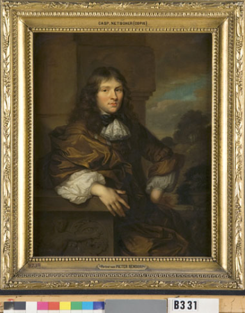 Portrait of Pieter Rendorp (1648-99), brewer of Amsterdam and owner of merchant ships trading with Norway and the Baltic Sea, Caspar Netscher
