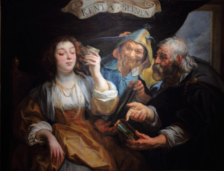 Know yourself - Youth between Vice and Vertu, Jacob Jordaens, from 1613 until 1678