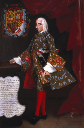 Don Juan Xavier Joachín Gutiérrez Altamirano Velasco, Miguel Cabrera, circa 1752