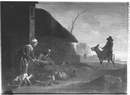 Der Schuhflicker, Michelangelo Cerquozzi, between 1602 and 1660