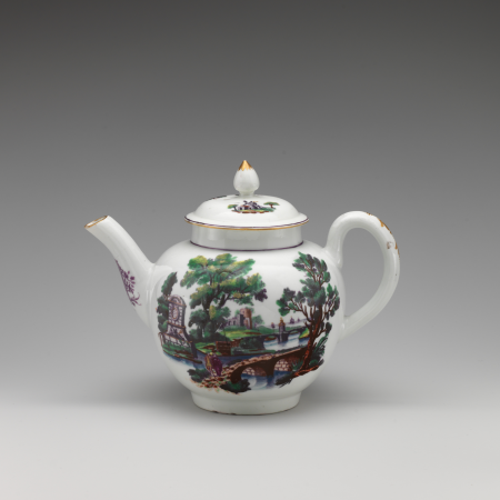 Teapot, circa 1770