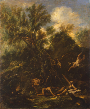 Temptation of St Anthony, Sebastiano Ricci, between 1706 and 1707