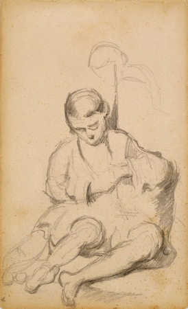 Boy Searching for Lice, Paul Cézanne, between 1882 and 1885