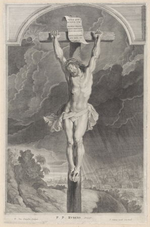 Kruisiging van Christus, RP-P-OB-70.133, between 1616 and 1624