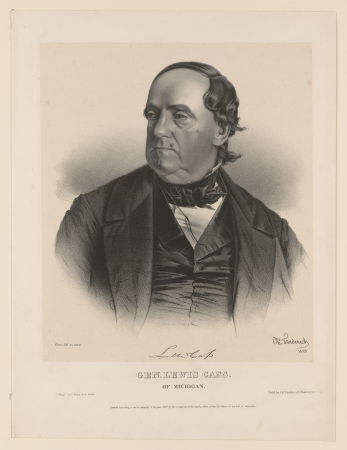 Gen. Lewis Cass. of Michigan LCCN2003655007, Charles Fenderich