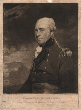 Colonel Fyers, Royal Engineers., Henry Hoppner Meyer, circa 1806
