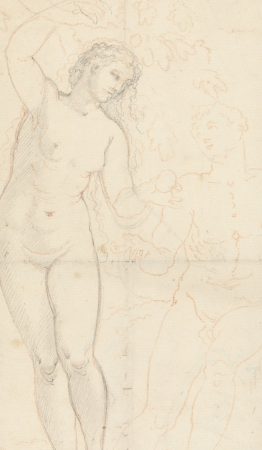 Adam en Eva, RP-T-1997-12(R), Adriaen van der Werff, between 1669 and 1722