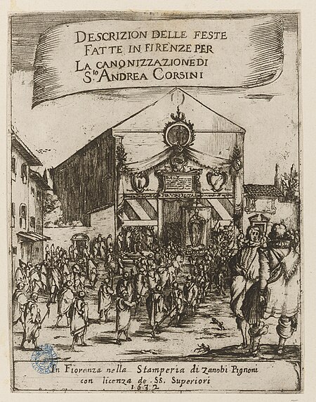 Frontispice. Frontispice d'une suite de 20 pièces, GDUT1913, Stefano della Bella, En 1632