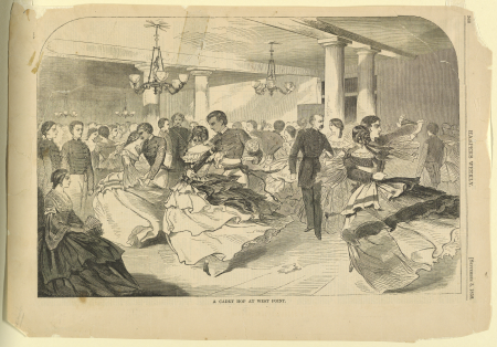 Print, A cadet hop at West point, Harper's Weekly, September 1859, Winslow Homer, September 1859