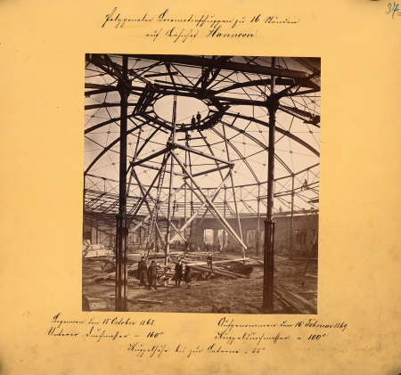 1869-02-16 Friedrich Wunder Polygonaler Locomotivschuppen zu 16 Ständen, Friedrich Karl Wunder, 16 February 1869