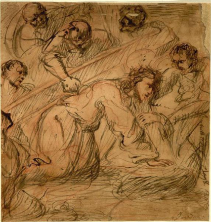 Christ Сarrying the Cross, Jacob Jordaens, between 1617 and 1618