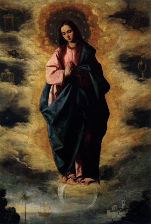 The Immaculate Conception, Francisco de Zurbarán, between 1630 and 1635