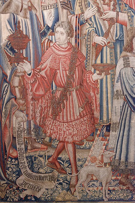 Nathan confronting David from David and Bathsheba MNRenaissance E.Cl.1622 n01, between 1510 and 1520