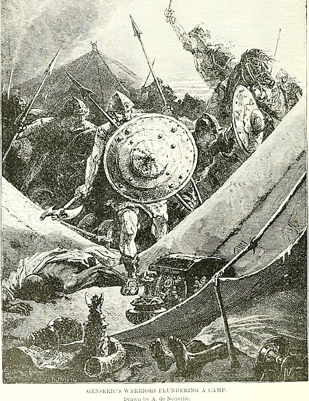 Ridpath's Universal history - an account of the origin, primitive condition and ethnic development of the great races of mankind, and of the principal events in the evolution and progress of the (14760062426), Alphonse-Marie-Adolphe de Neuville, 1897