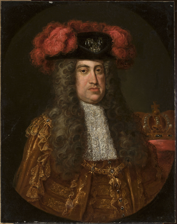 Portrait of emperor Charles VI Hapsburg (1685–1740) with the Order of the Golden Fleece, Jan Kupecký, circa 1720