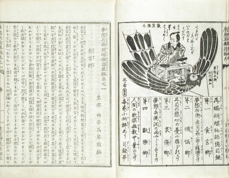 Musōhyōe kochō monogatari (image 1 of 3), Yoshitoshi, 1882