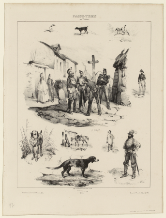 Passe-tems par V. Adam N°87, G.5650 (1 of 3), Victor Adam, En 1837