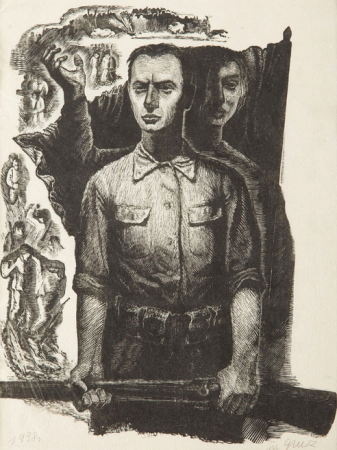 Michał Gruszka - Żołnierz z karabinem 1938, Michał Gruszka