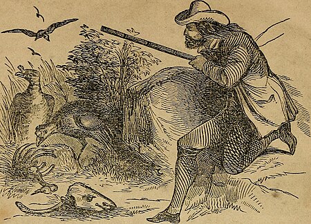 The Crockett almanac - containing sprees and scrapes in the West; life and manners in the backwoods, and exploits and adventures on the praries (1852) (14780841622)