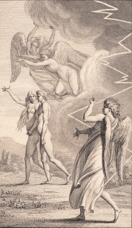 Illustration for Ewald's "Adam and Eve". V, Johan Frederik Clemens