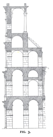 Fig 3 -Section of a Part of the Flavian Amphitheatre, Charles Herbert Moore