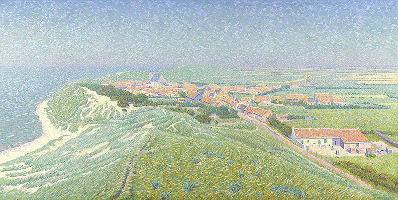View of the village of Zoutelande on Walcheren, Ferdinand Hart Nibbrig, between 1900 and 1912