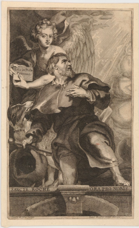 Saint Roch interceding for the Plague-stricken, Peter Paul Rubens, between 1660 and 1673