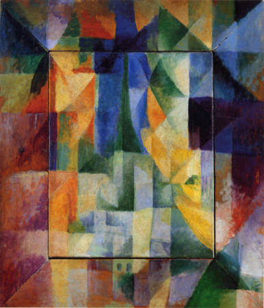 Windows Open Simultaneously (First Part, Second Motif), Robert Delaunay, 1912