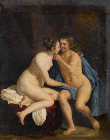 Lovers, Jacob van Loo, between 1650 and 1660