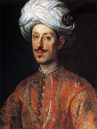 Ferdinando II in his Suleiman dressing up kit, Justus Sustermans, circa 1640
