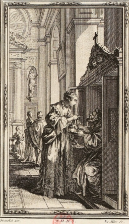 Reluctant Matchmaker - Decameron - Third Day - Short Story 3, Noël Le Mire, 1757