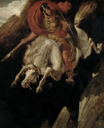 Marcus Curtius, Benjamin Haydon, circa 1843