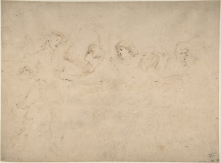 Alcibiades Interrupting the Symposium, Peter Paul Rubens, 1600s