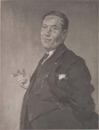 Portrait of the architect Jan Wils., Isaac Israëls, ± 1932 (1928-1932)