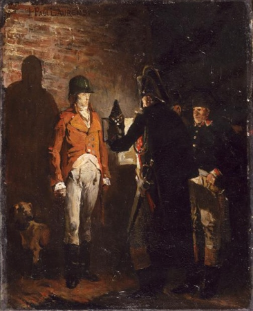 The execution of the Duke of Enghien, Jean-Paul Laurens, 1873