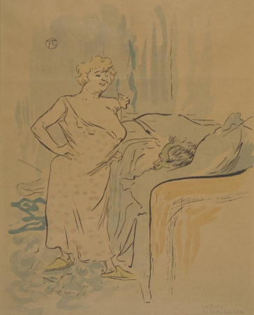 What are we going to have for lunch?, Henri de Toulouse-Lautrec, circa 1896