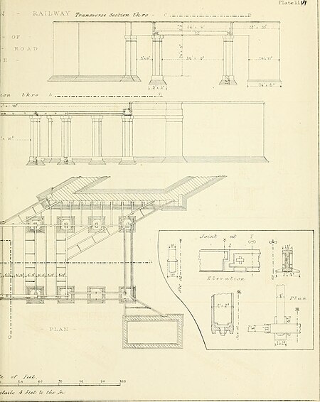 Railway practice- a collection of working plans and practical details of construction in the public works of the most celebrated engineers comprising tunnels and tunnel fronts, turnpike road (14738014726), Samuel Charles Brees, 1838